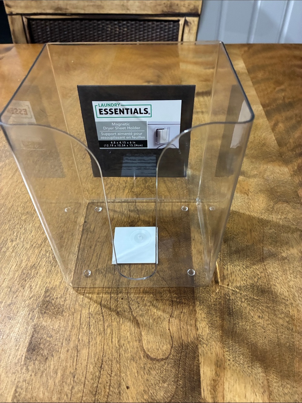 Clear Magnetic Dryer Sheet Holder